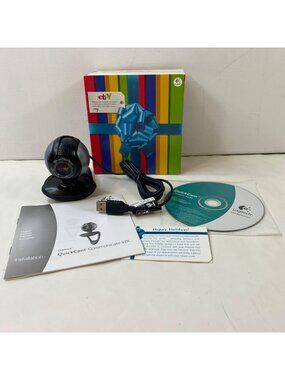 Logitech QuickCam Communicate STX Webcam Old Logo eBayana